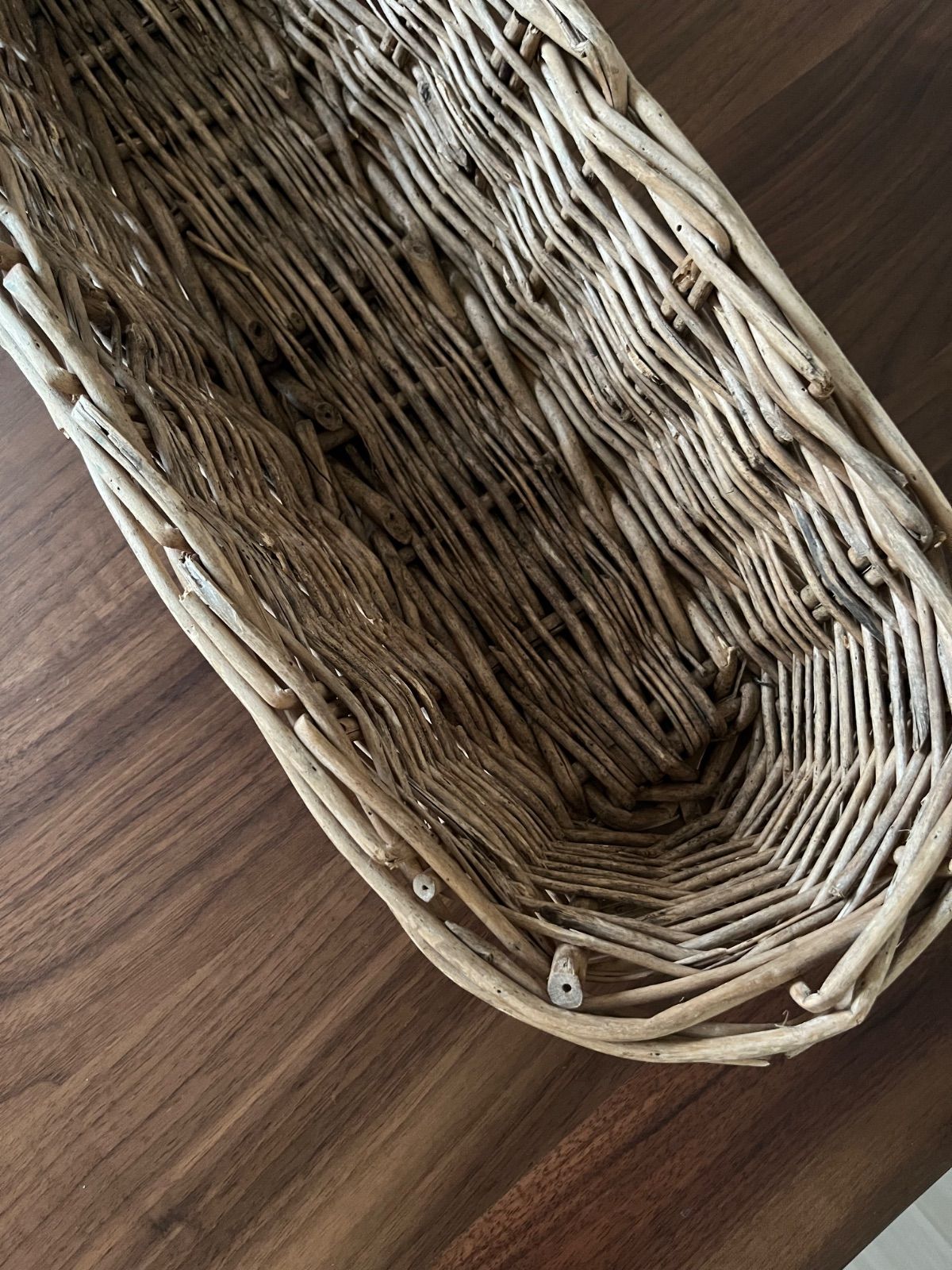 バゲット フランスパン バスケット アンティーク 藤 H バゲット