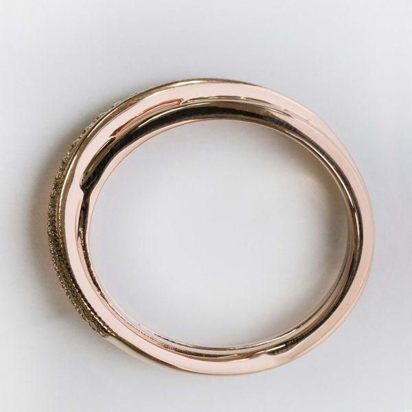 パンドラ リング PANDORA 指輪 Crossover Pave Triple Band Ring 14k 