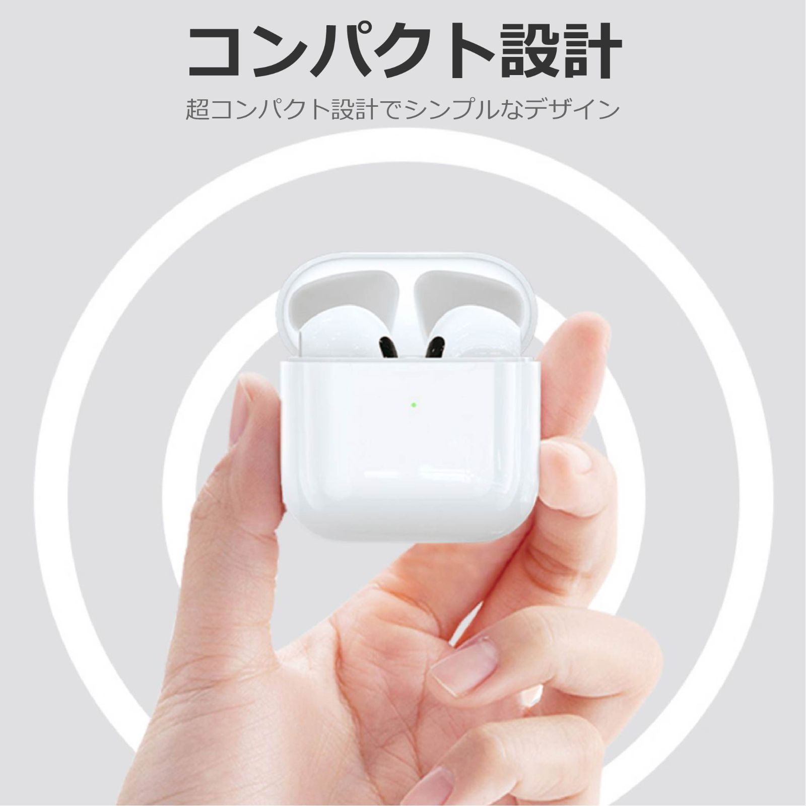 ワイヤレス イヤホン Bluetooth 5.4 FIPRIN 7192 5719 ステレオ 最新版