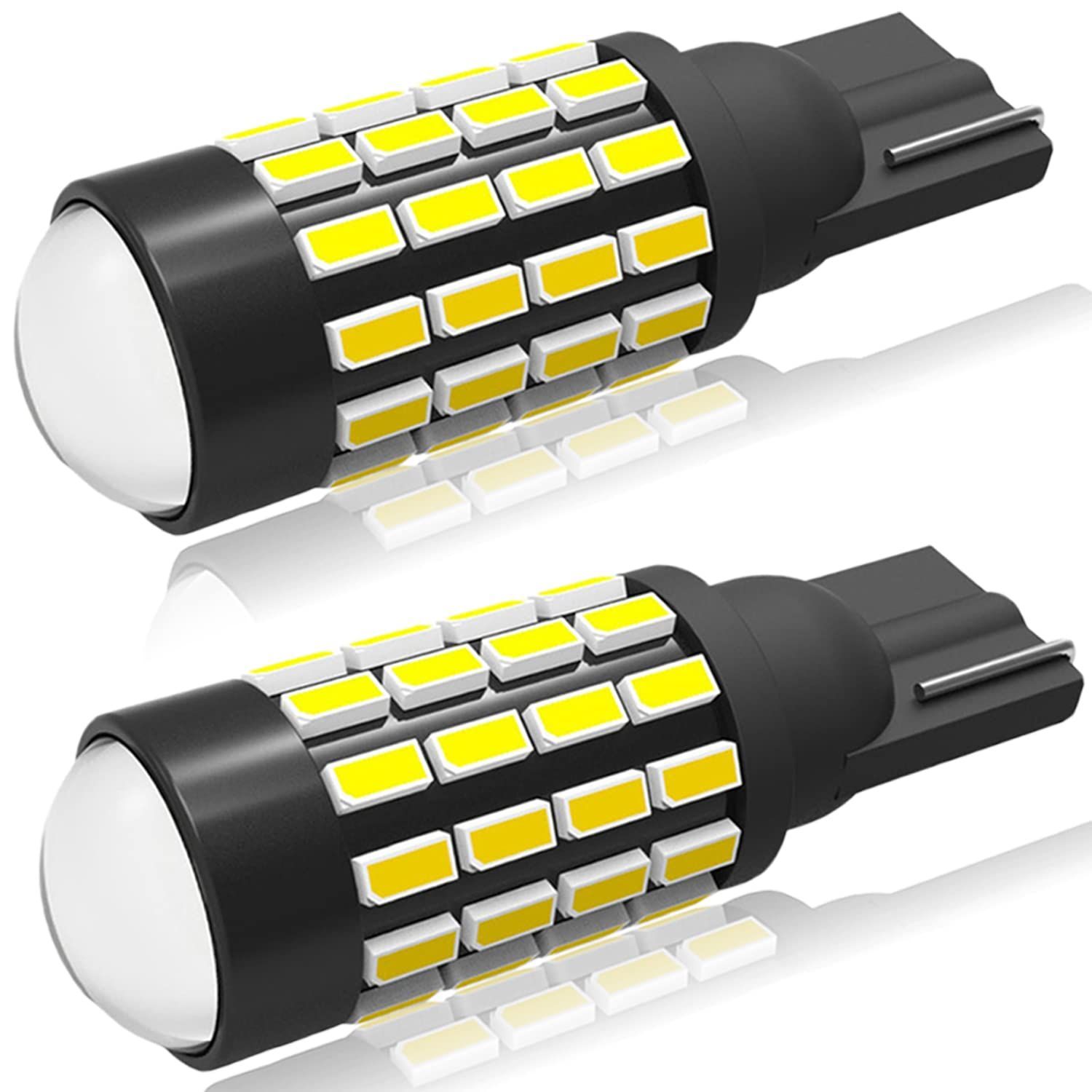T10 LED ポジションランプ ルームランプ ナンバー灯 爆光 ホワイト 4個 品質が完璧 - パーツ
