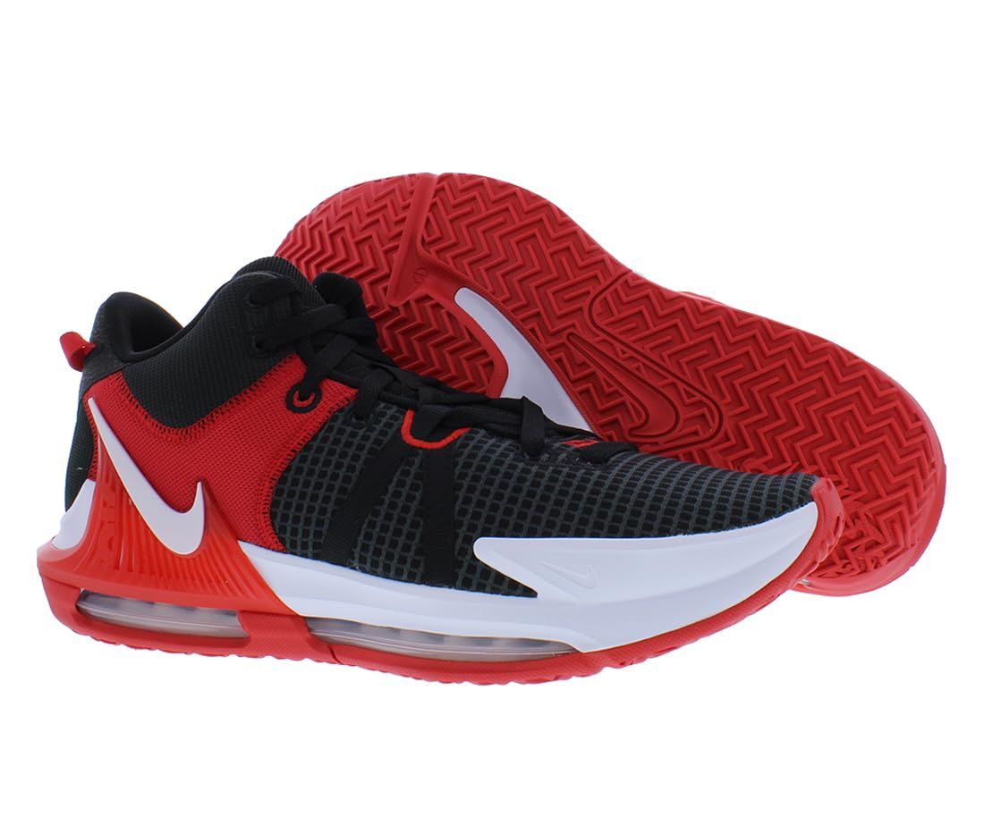 バスケットボールシューズ ブラック/レッド Nike メンズ バスケットボールシューズ， ブラック/ホワイト