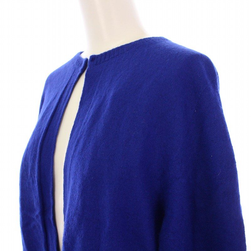 新品タグ付き　中川政七商店　ウールカシミヤのカーディガン　ブルー　青 THE Cardigan｜衣料品｜中川政七商店 公式サイト