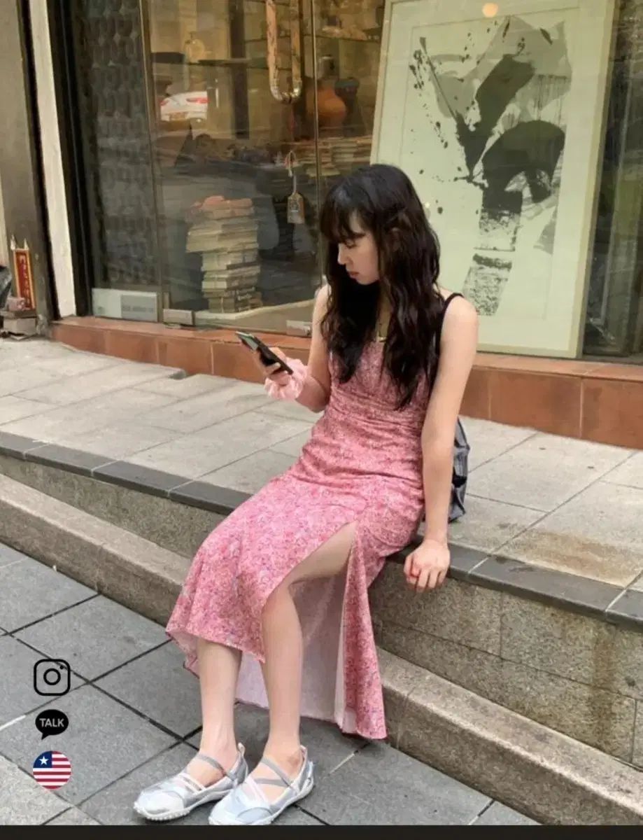 ルルソウル sour berry dress ピンク サイズS