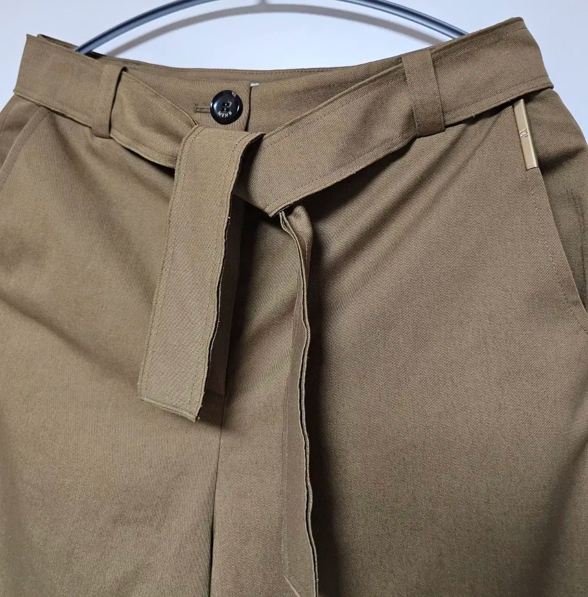 24FW The HANDSOME MINE ベルト POINT コットン パンツ