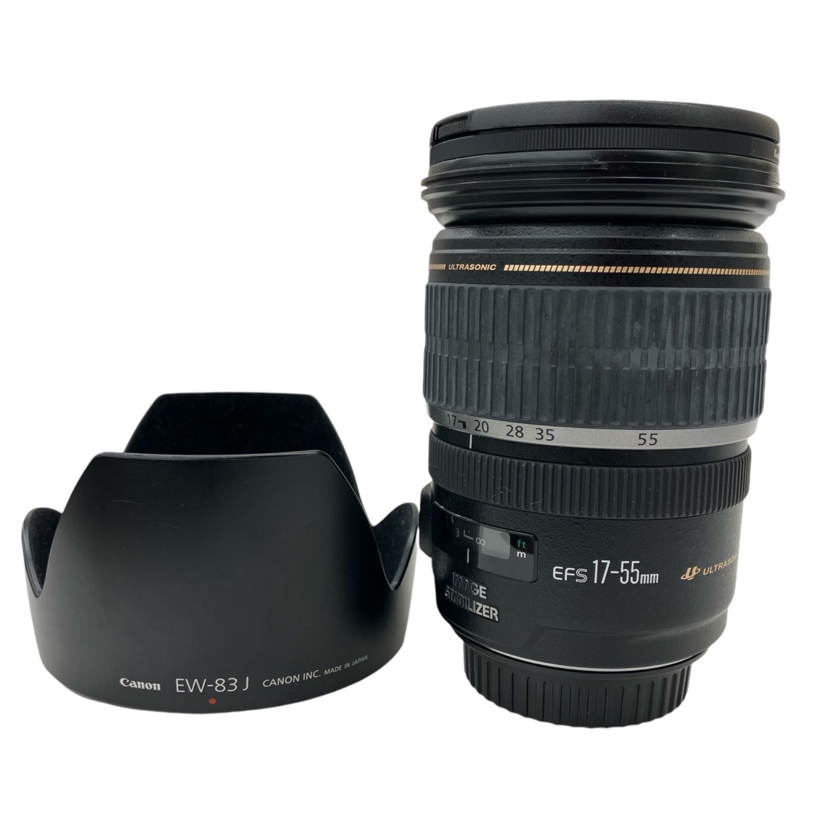 現状品 Canon キャノン EFS 17-55mm レンズフード EW-83J HAKUBA 