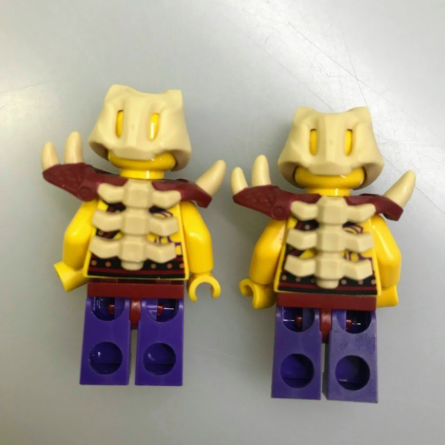 正規品 LEGO レゴ ニンジャゴー  アナコンドライ軍　ミニフィグ　５個　まとめ売り NH-044 ※ 忍者　NINJAGO　武器　蛇　ヘビヘビ族　おまけ付き 361
