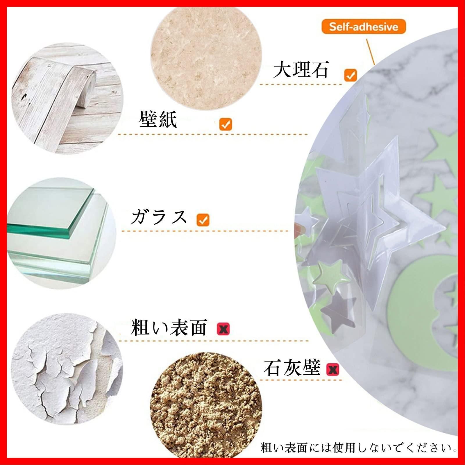 夜光テッカー 家の装飾品