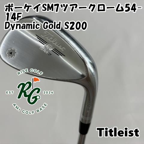 ボーケイ SM7 ツアークローム | 54 | 不明 | 中古 | ウェッジ | タイトリスト【最短即日発送】