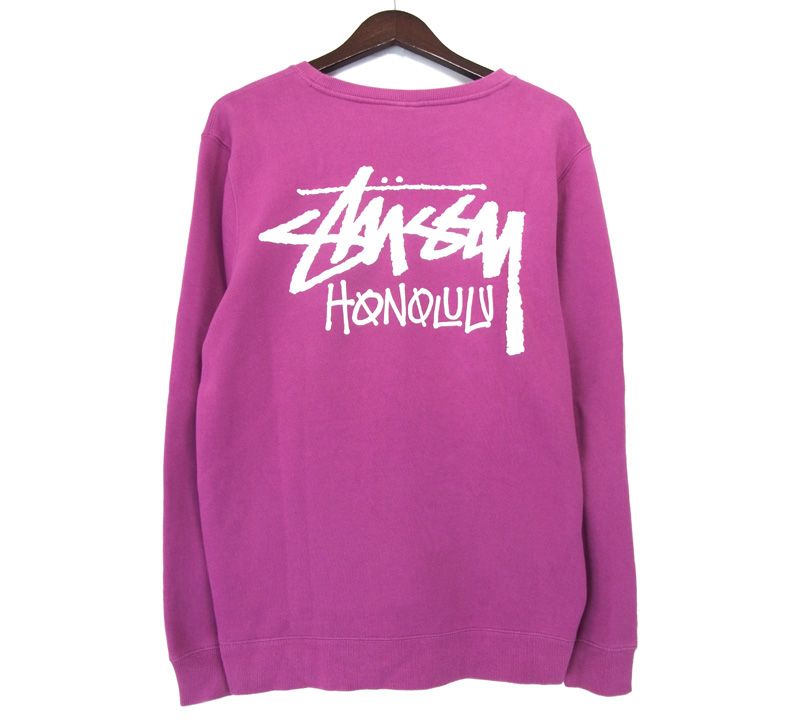 ステューシー Stussy □ 【 honolulu Logo Print Sweat 】 ホノルル