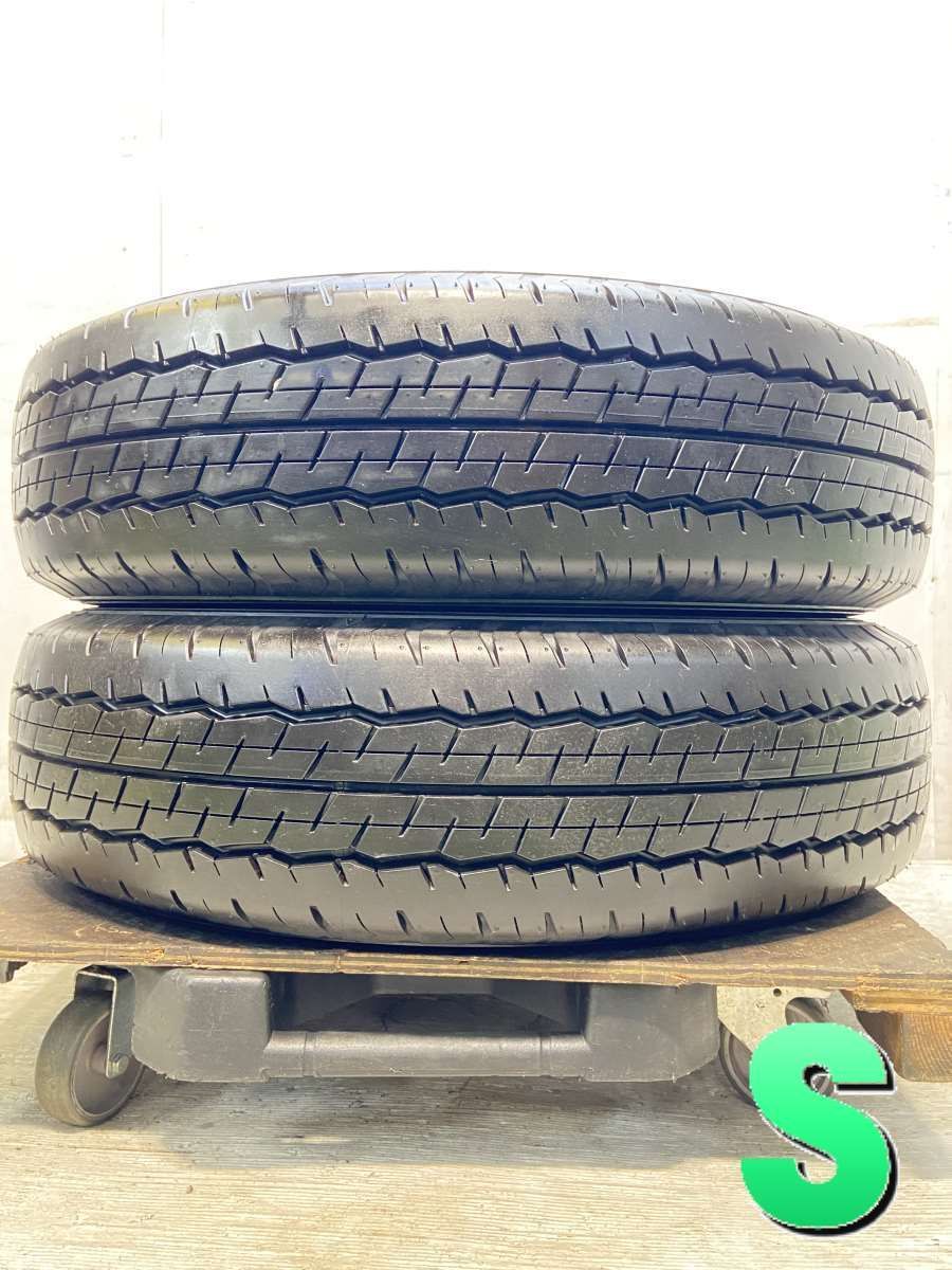 195/80R15 107/105LT nダンロップ SP 175N n中古タイヤ サマータイヤ 2本セットn s15241106073