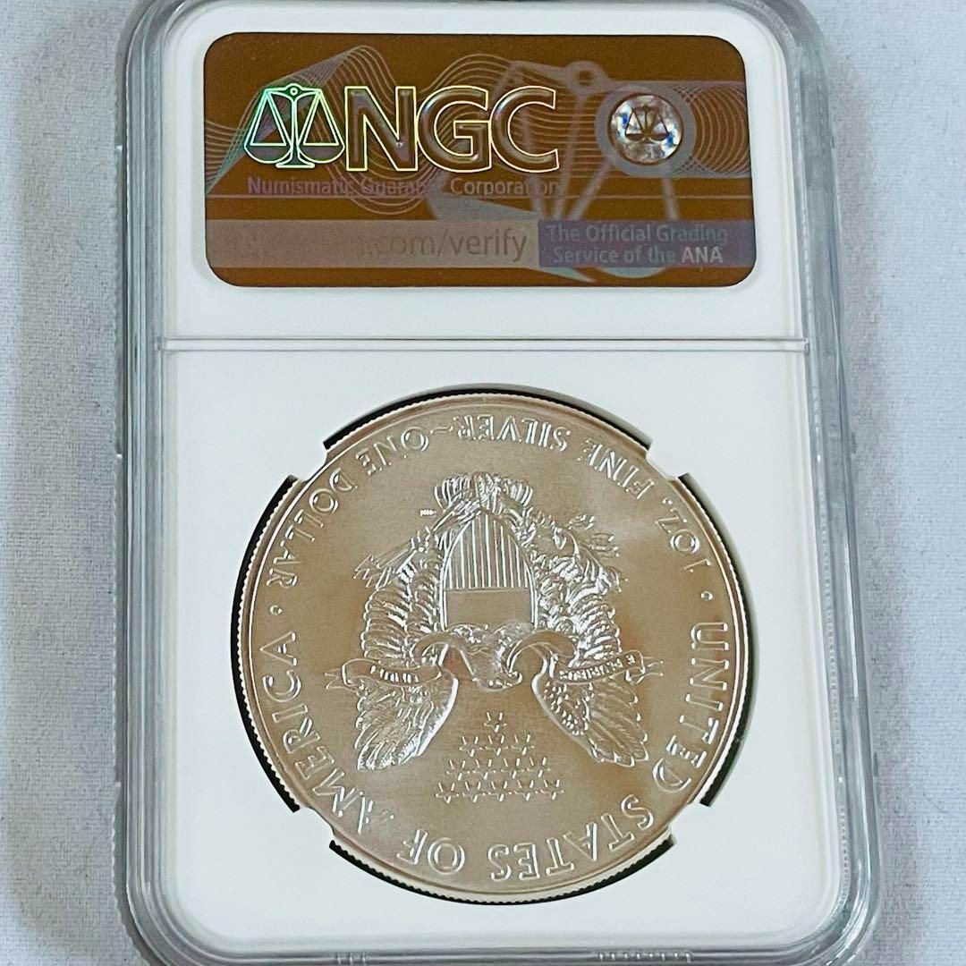 トランプ シルバーイーグル 銀貨 2019 アメリカ NGC MS70 トランプ シルバーイーグル 銀貨 2019 アメリカ NGC MS70 - メルカリ