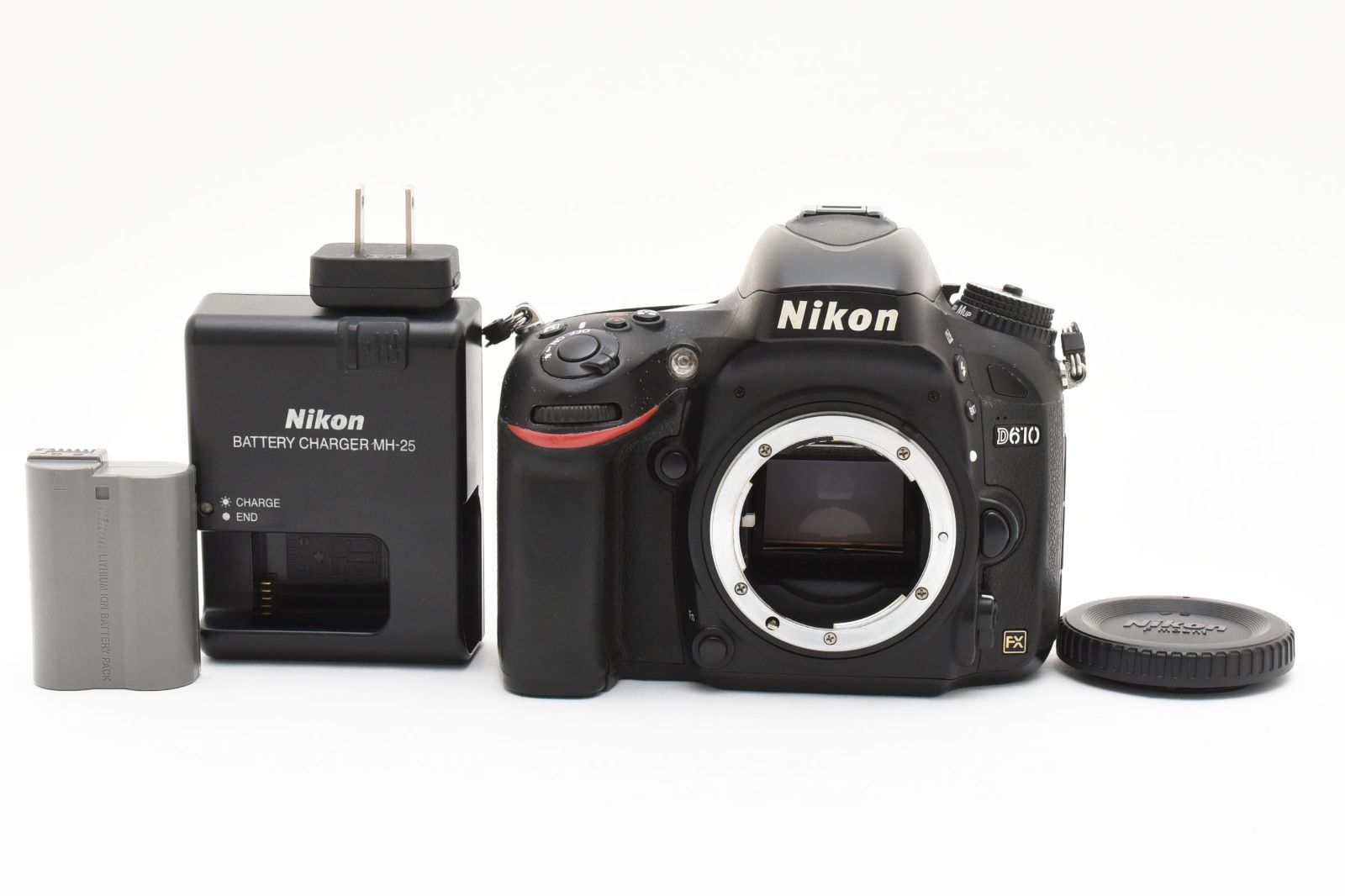 カメラ本体 バッテリーセット ニコンD610 バッテリーチャージャー