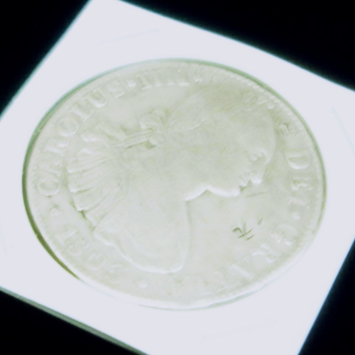 カルロス3世 銀貨 1803 銀貨 Sv90 スペイン領メキシコ カルロス