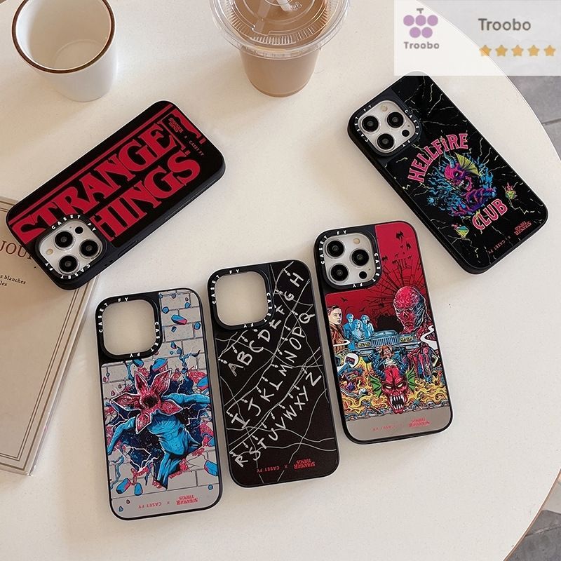 STRANGER THINGS x ケースティファイ　iPhone 16pro Stranger Things iPhoneケース CASETiFY ソフトケース 耐衝撃