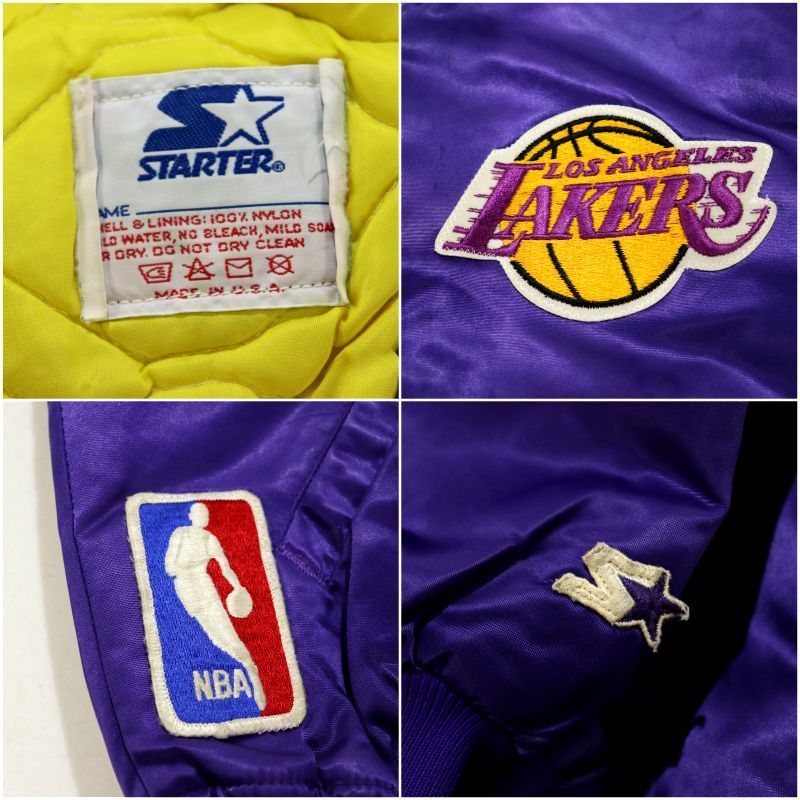 L*a様 サ*8様 【STARTER】90s NBA ロサンゼルス レイカーズ L*a様 サ*8様 【STARTER】90s NBA ロサンゼルス レイカーズ