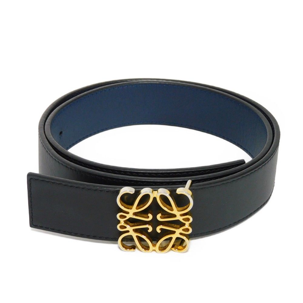 LOEWE ロエベ リバーシブル アナグラム 35mm 80/32 ブラック