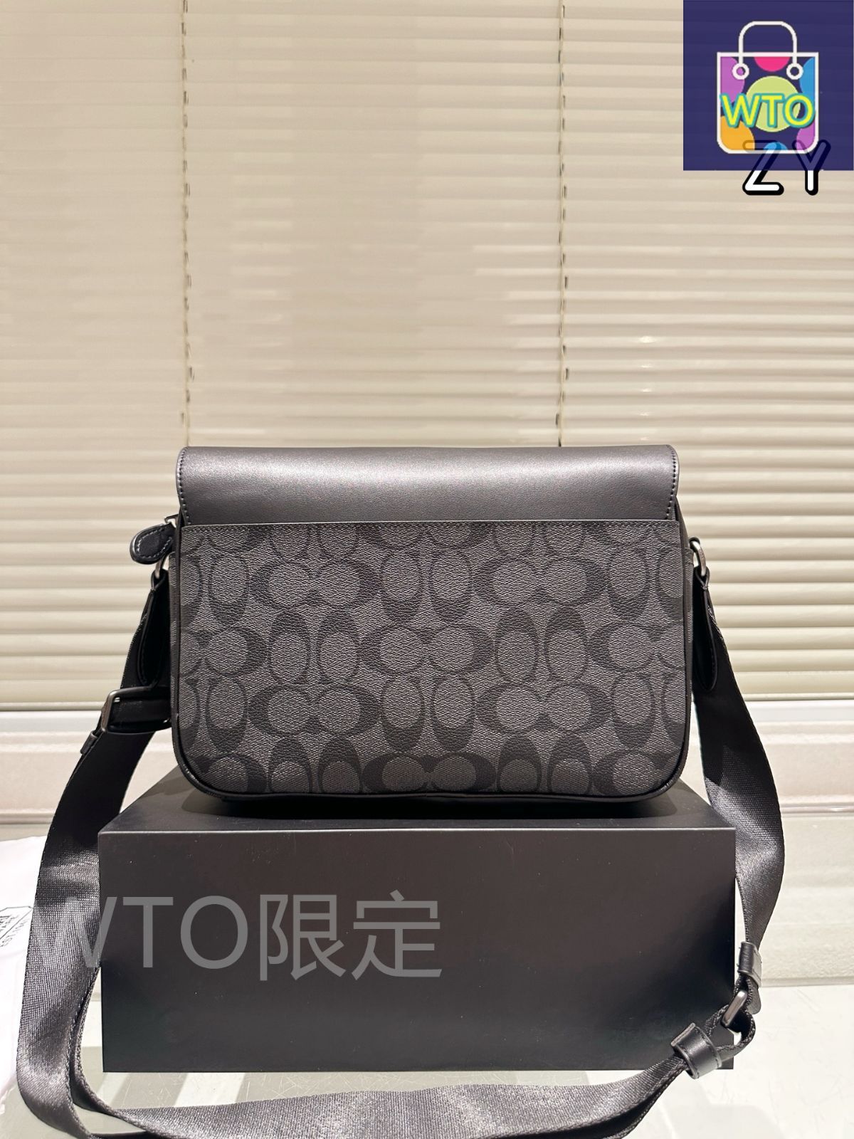 今日特価】Coach コーチ Track ポストマンバッグ ギフトボックス