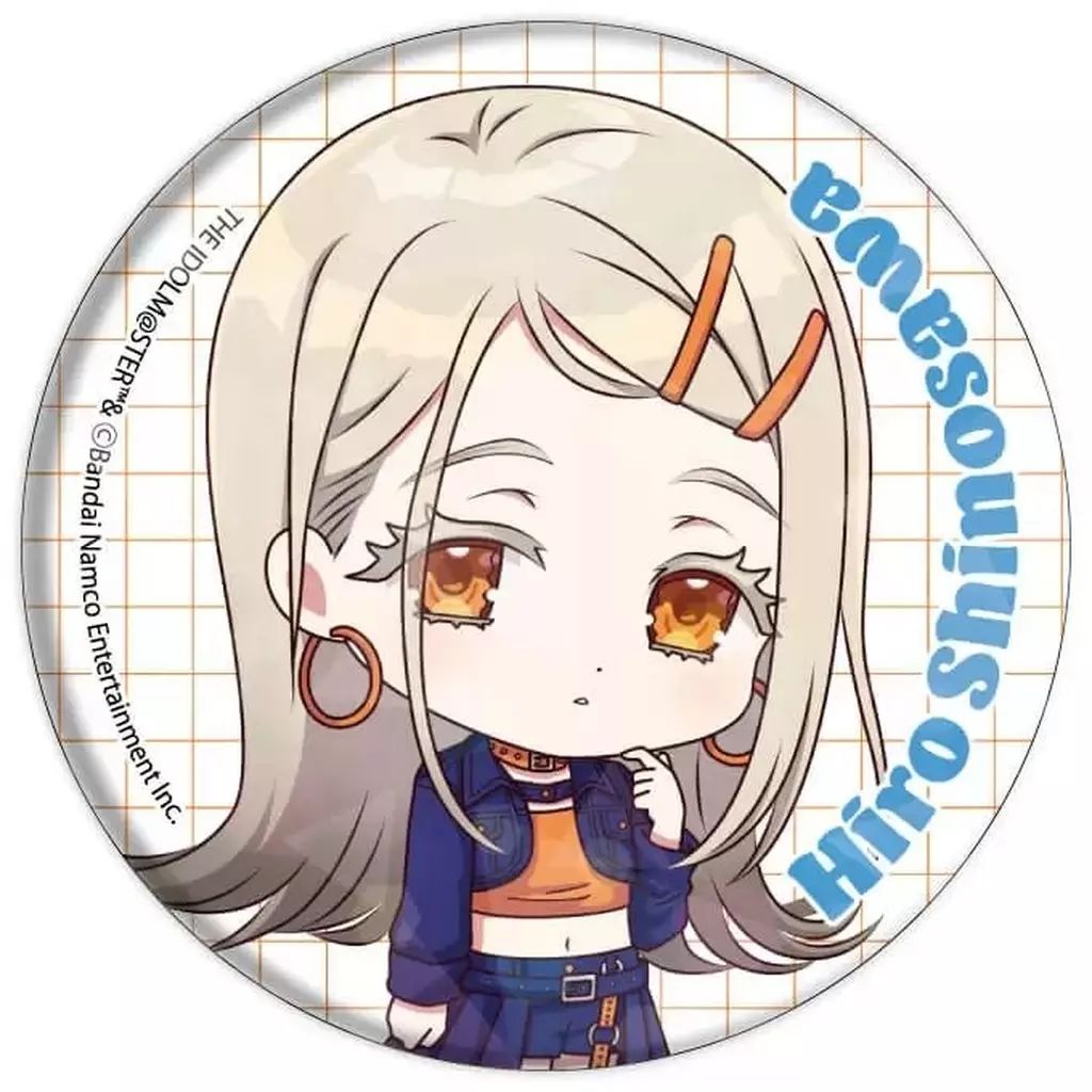 中古】バッジ・ビンズ 篠澤広 「学園アイドルマスター グッズフェア in