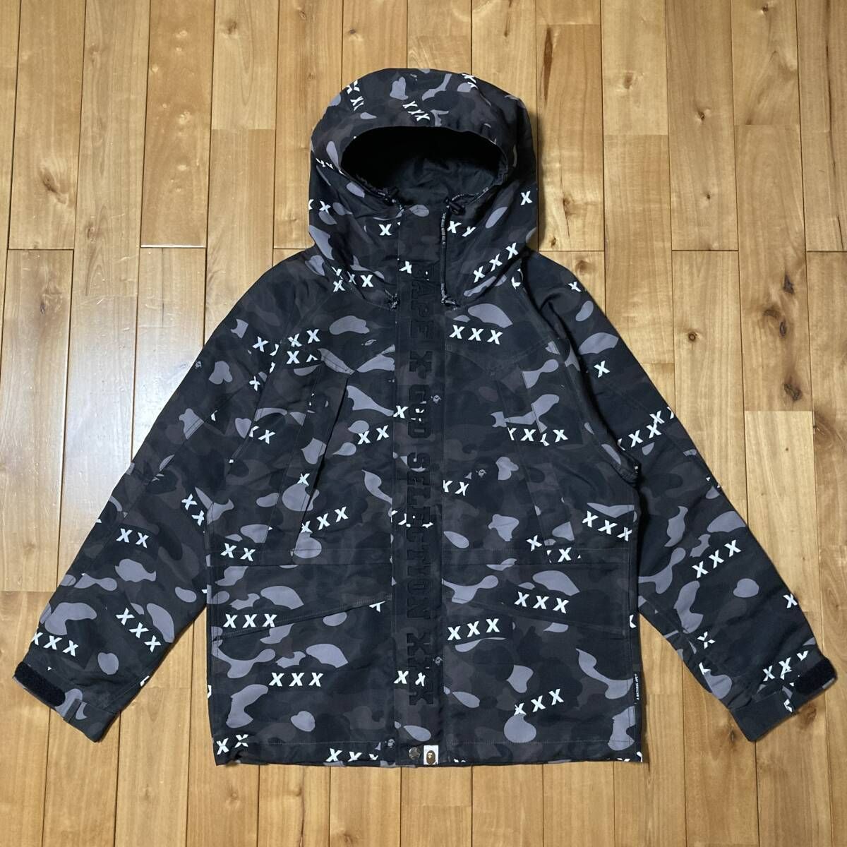 GOD SELECTION XXX × BAPE スノボ ジャケット Mサイズ a bathing