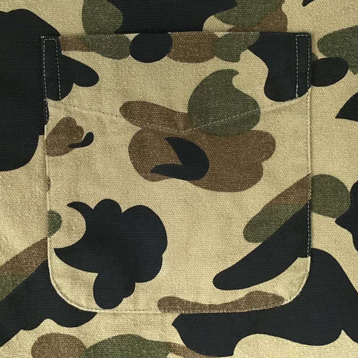 BAPE 1st camo green ワークシャツ a bathing ape ☆初期☆ 1st camo green ワークシャツ Mサイズ a bathing ape BAPE