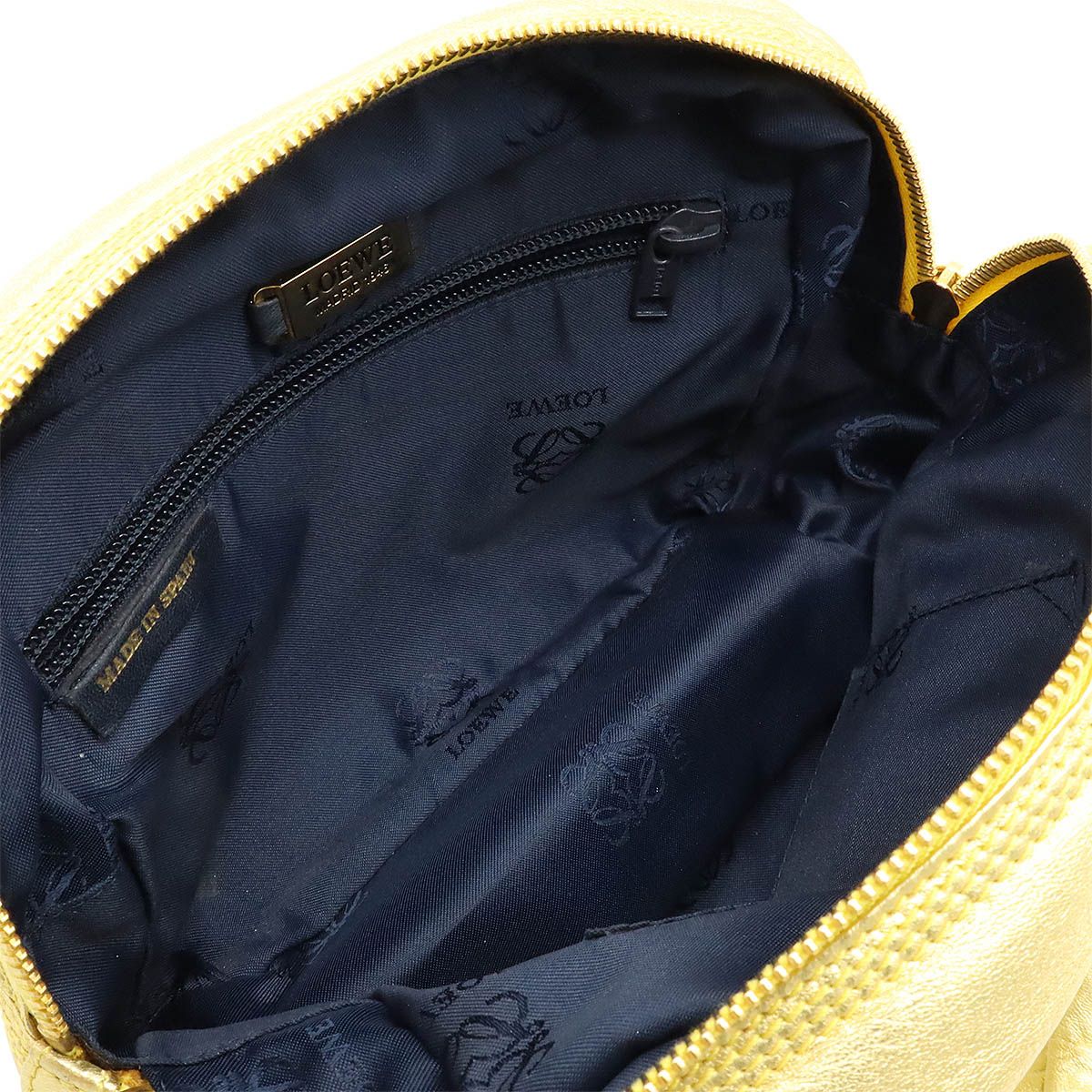 オールドロエベ　アナグラム　型押し　ミニバック LOEWE ロエベ オールドロエベ アナグラム ハンドバッグ ミニ