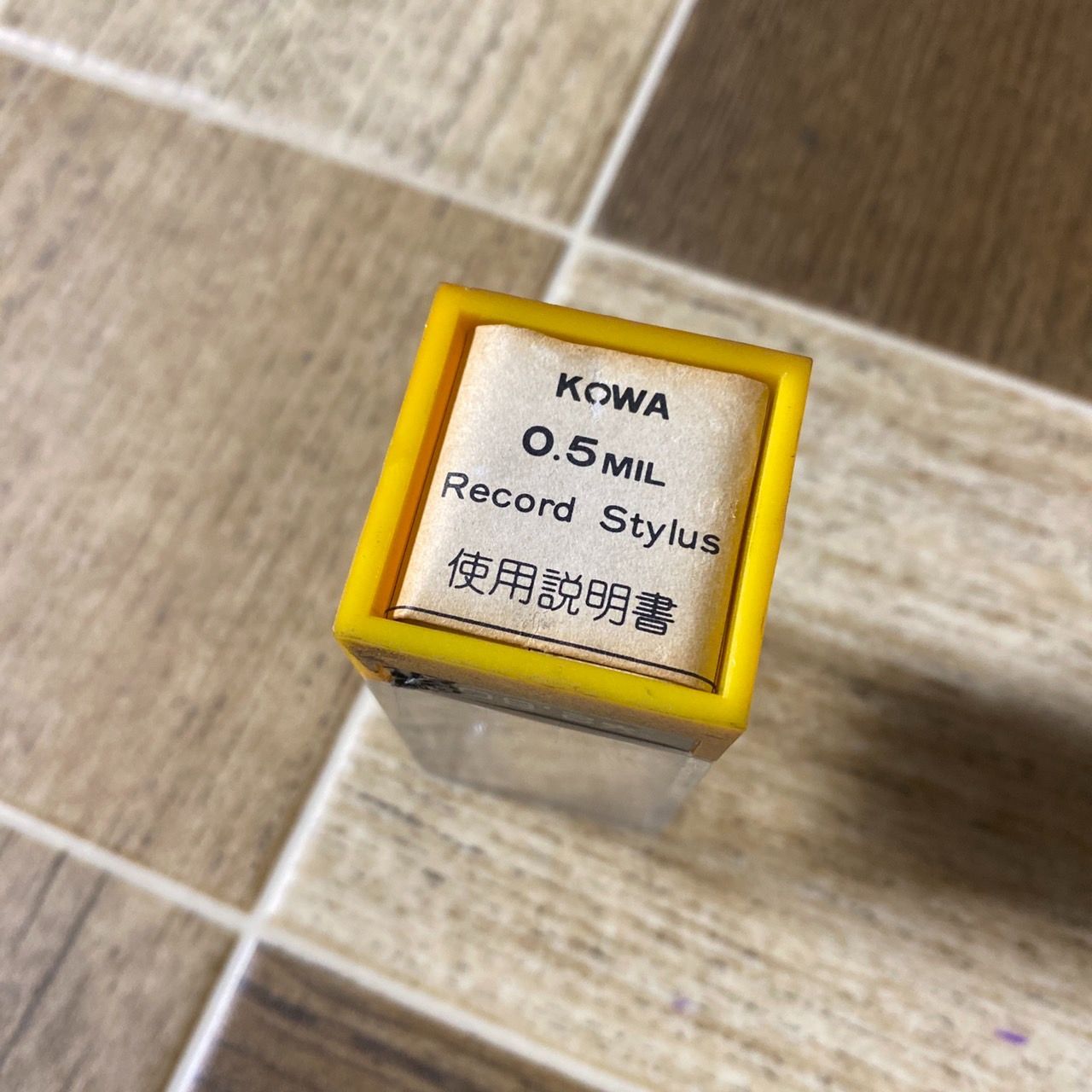 未開封 KOWA レコード針 0.5MIL Diamond Stylus ダイヤモンド針