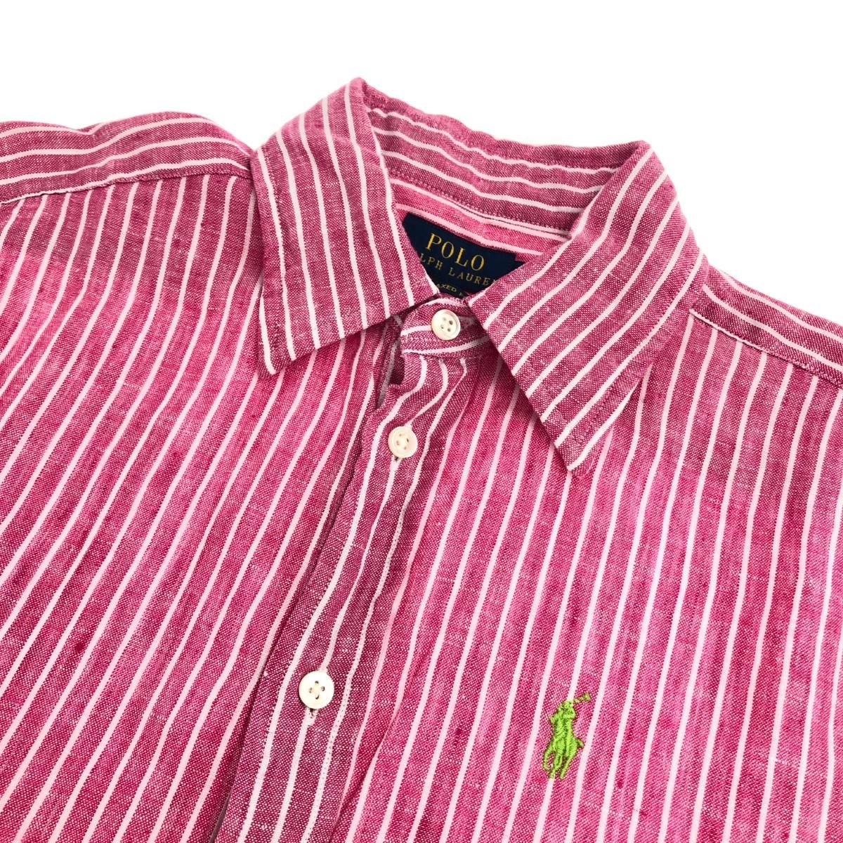 未使用品 POLO RALPH LAUREN ポロラルフローレン 長袖 リネン