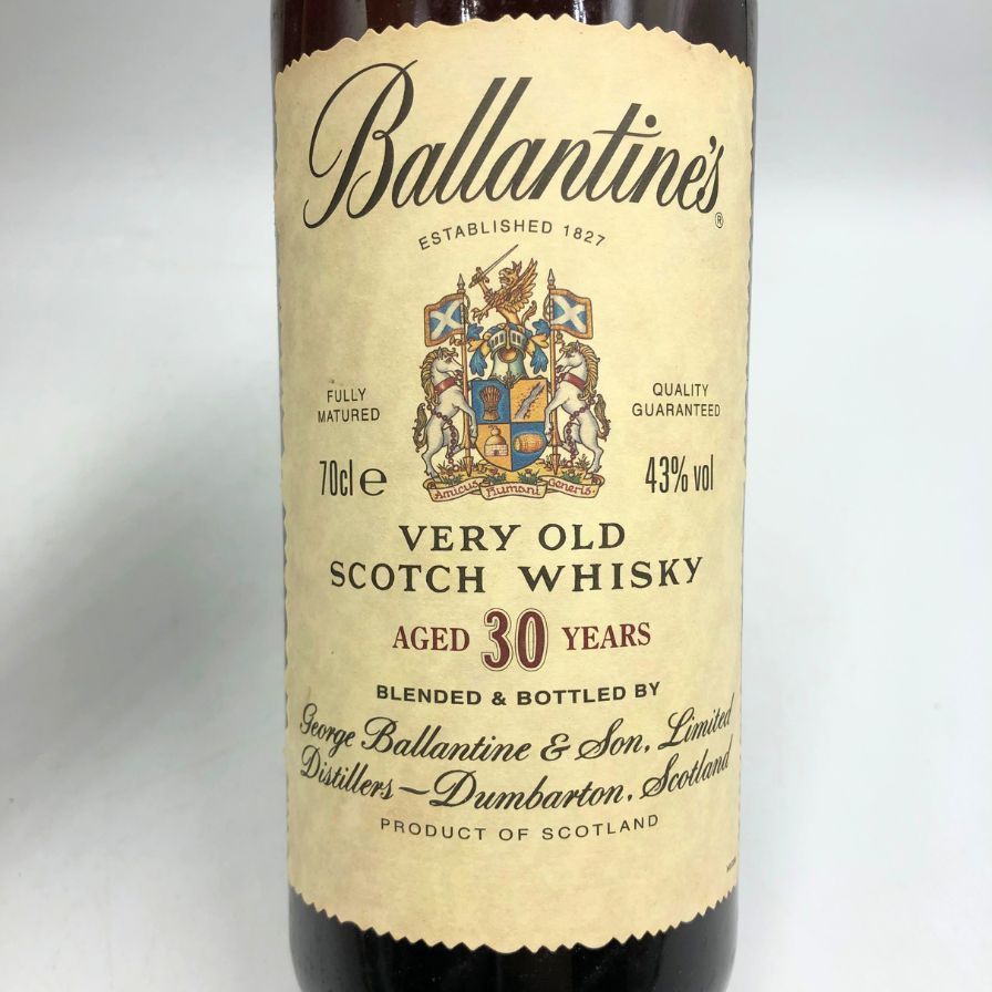 バランタイン 30年 ベリーオールド 金キャップ 未開栓 - メルカリ