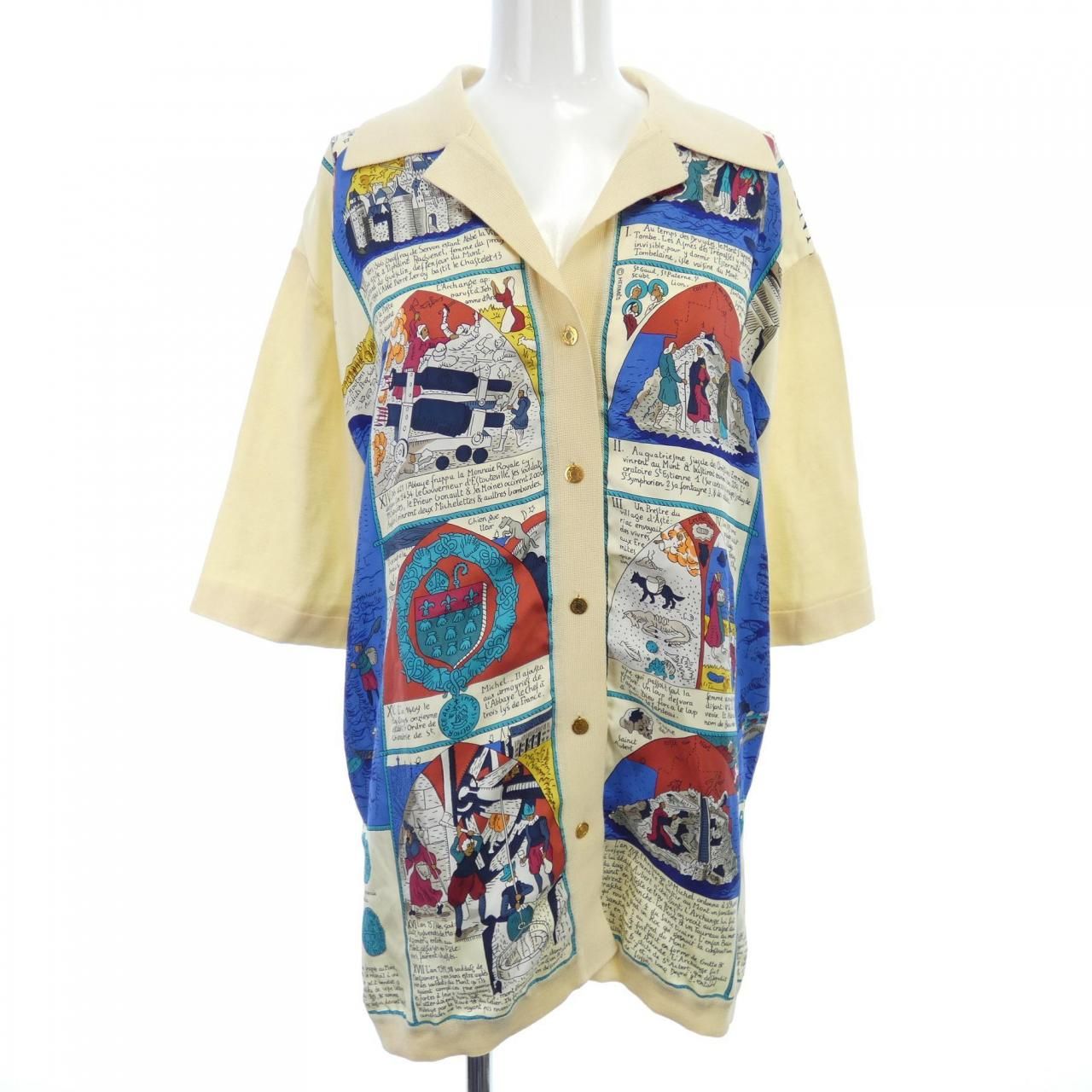 ヴィンテージ】エルメス HERMES カーディガン 良品】ヴィンテージ