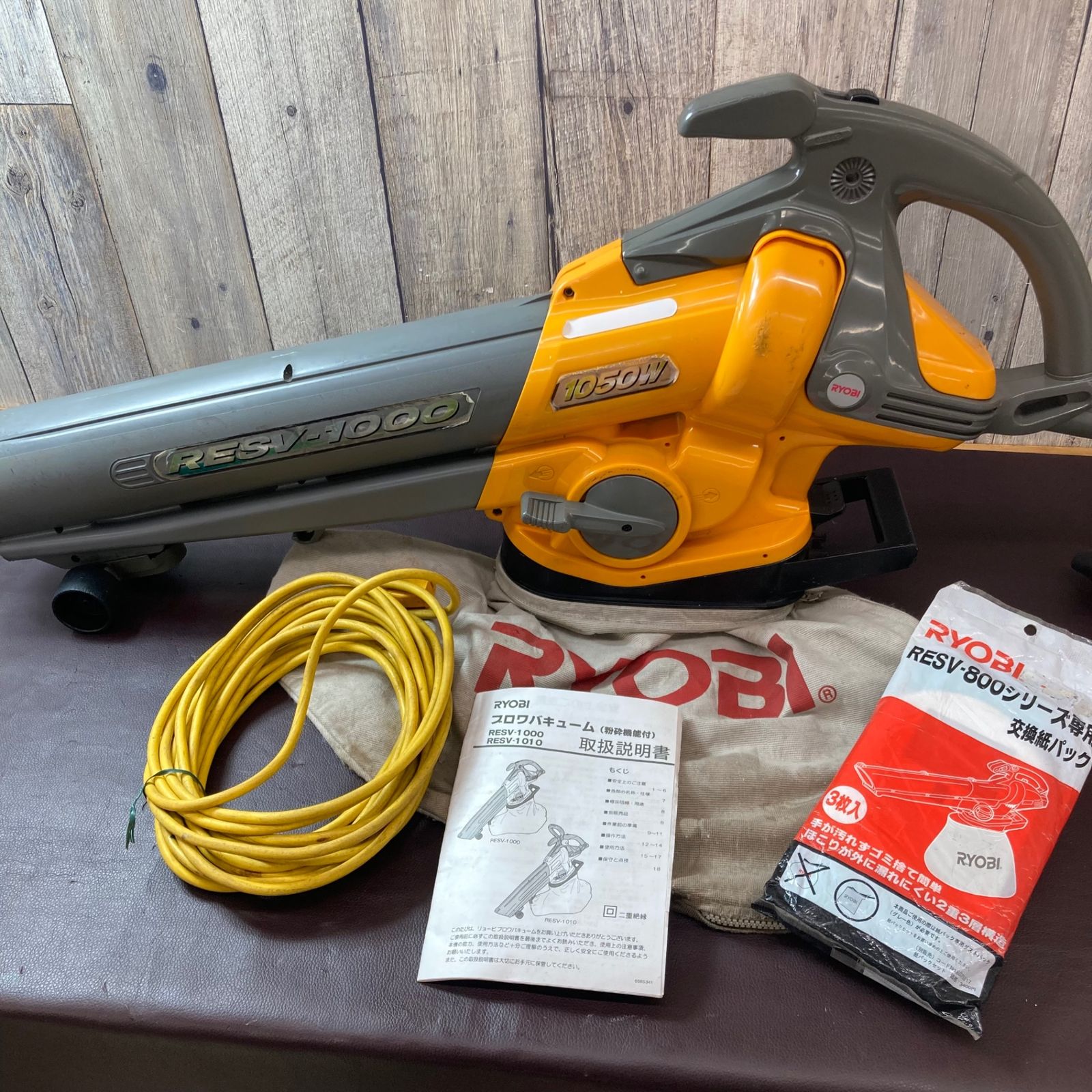 品 リョービ RYOBI ブロワバキューム RESV-1000 東大和店