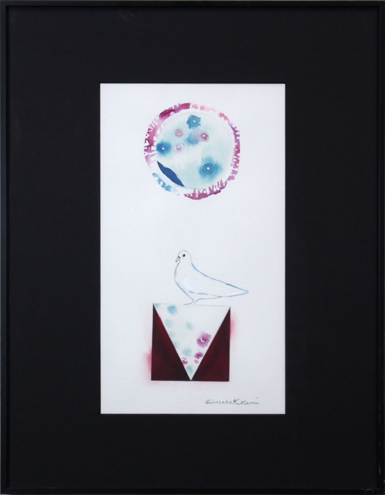 小谷博貞『Peace』水彩画【真作保証】 絵画 - メルカリ