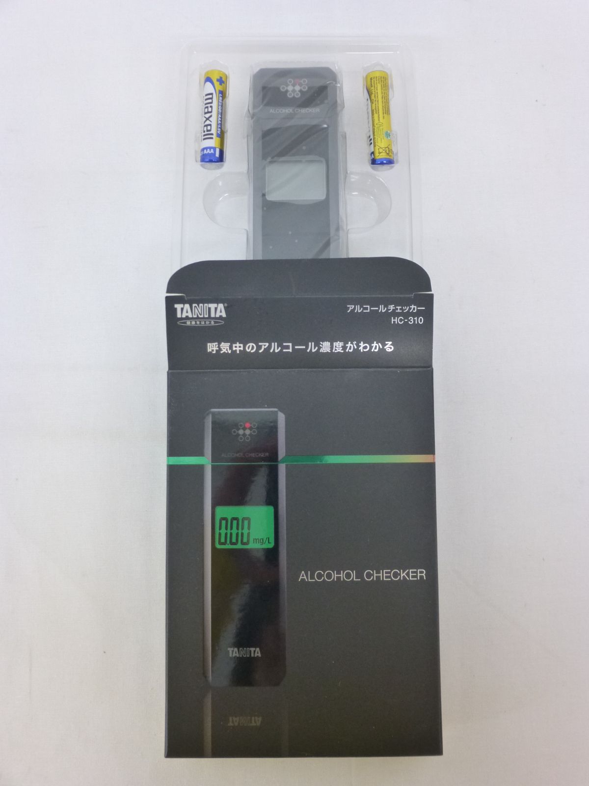 未使用品】タニタ アルコールチェッカー 本物 4点セット