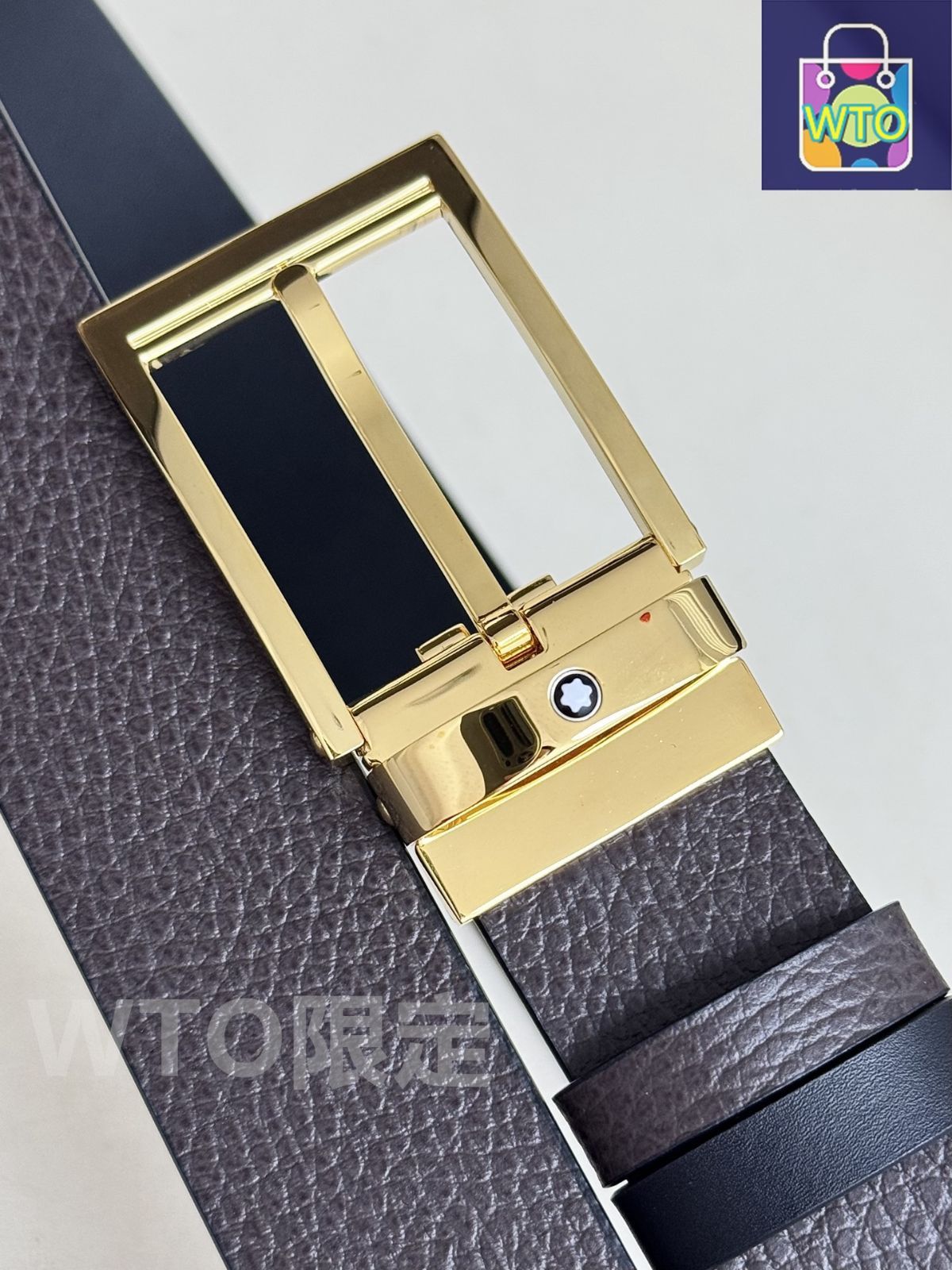 今日WTO】Montblanc モンブラン レザーベルト-1-XE58 - メルカリ