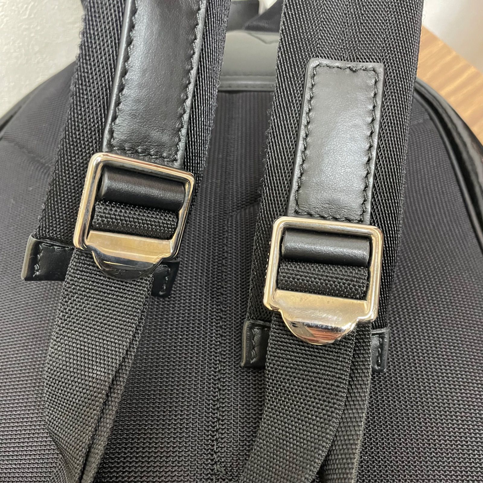 ◎ 【美品】BURBERRYバーバリー コーティングキャンバス ブラック