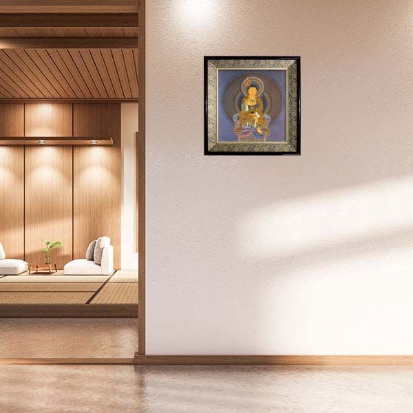 仏画 色紙額「地蔵菩薩」複製画 【額が選べます】冥福の祈り
