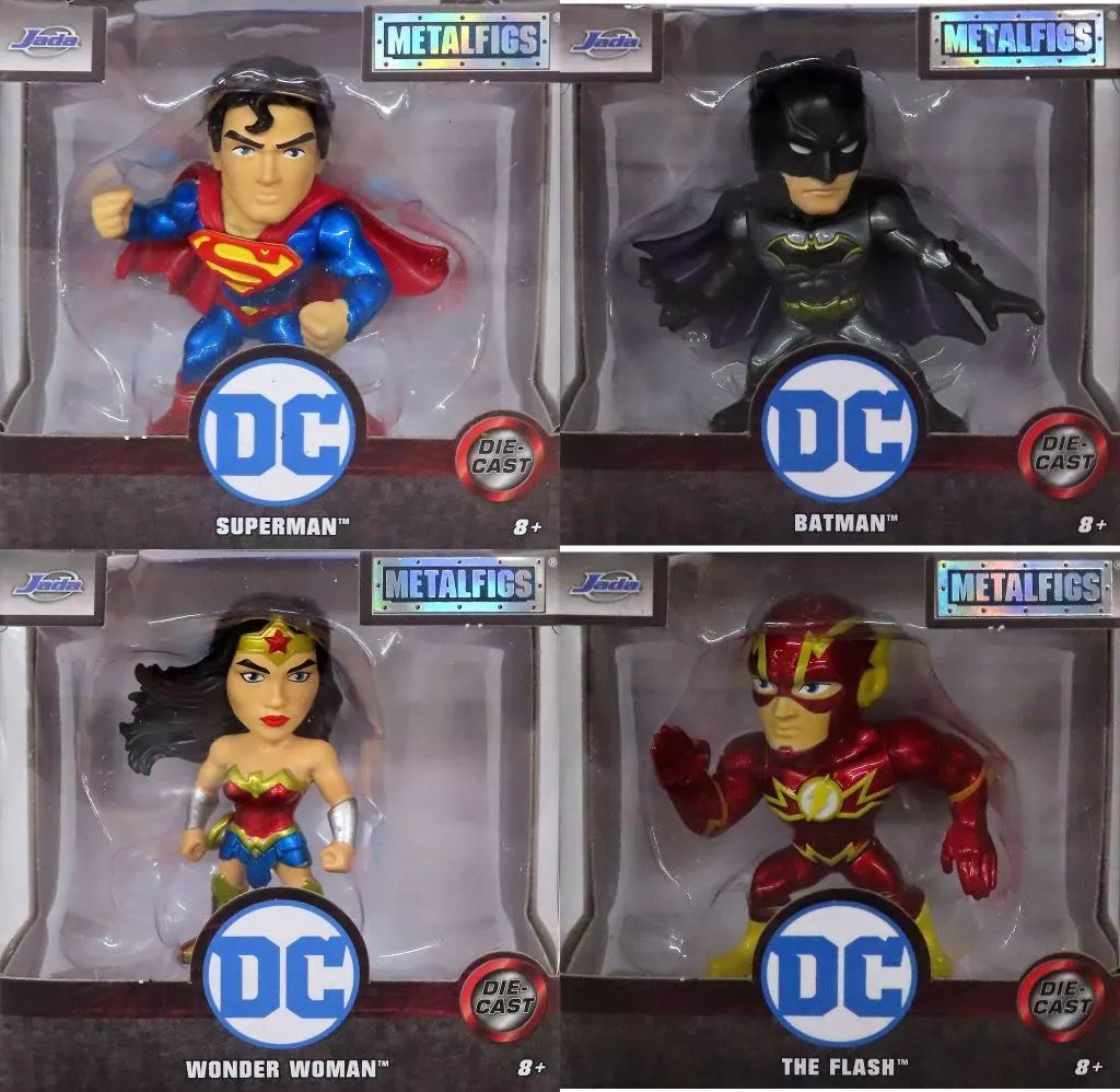 中古】トレーディングフィギュア 全4種セット 「DC コミック