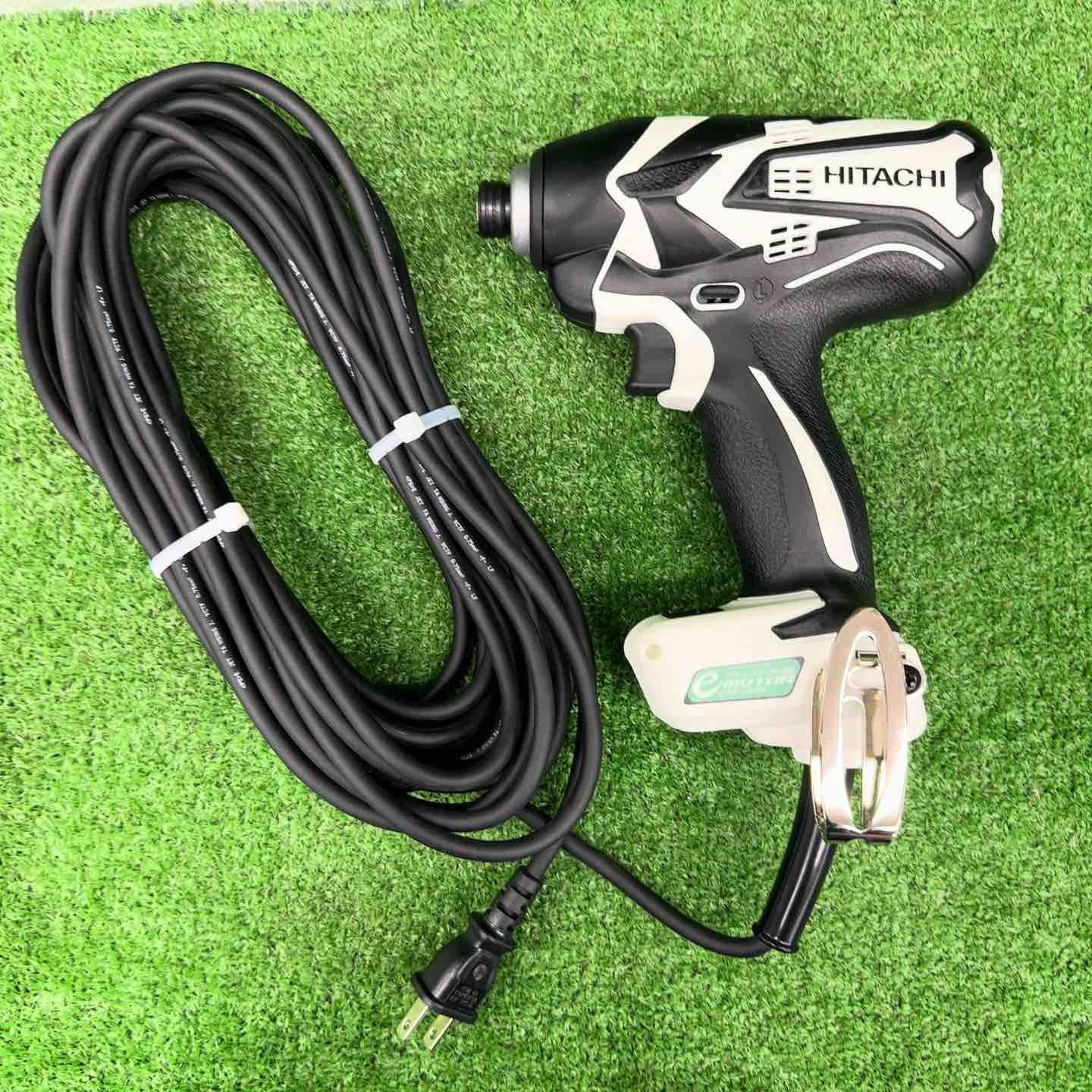 日立 100V インパクトドライバー WH12VE 色 ホワイト 桶川店