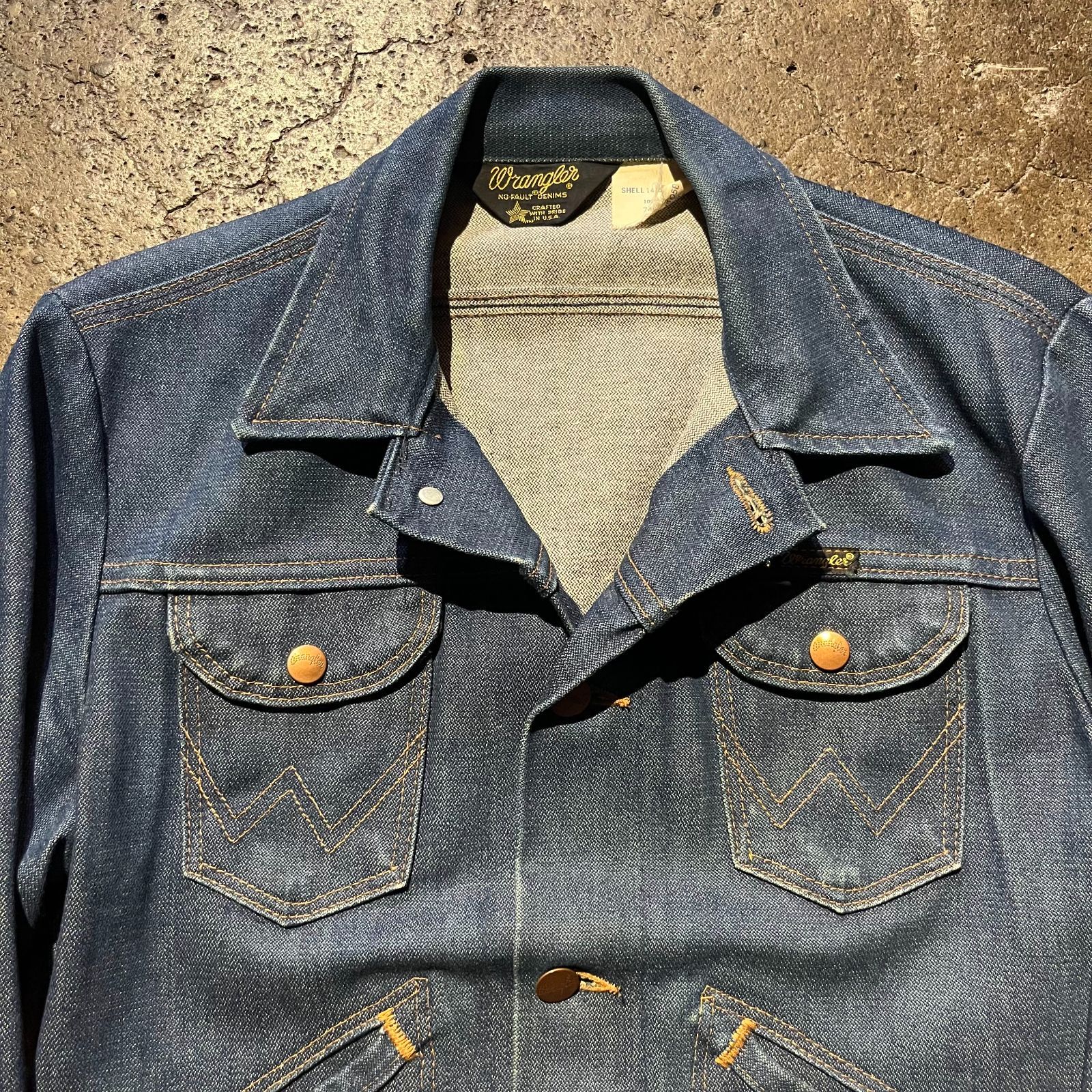 Wrangler 80s USA製 126MJ 三角タグ デニムジャケット Gジャン