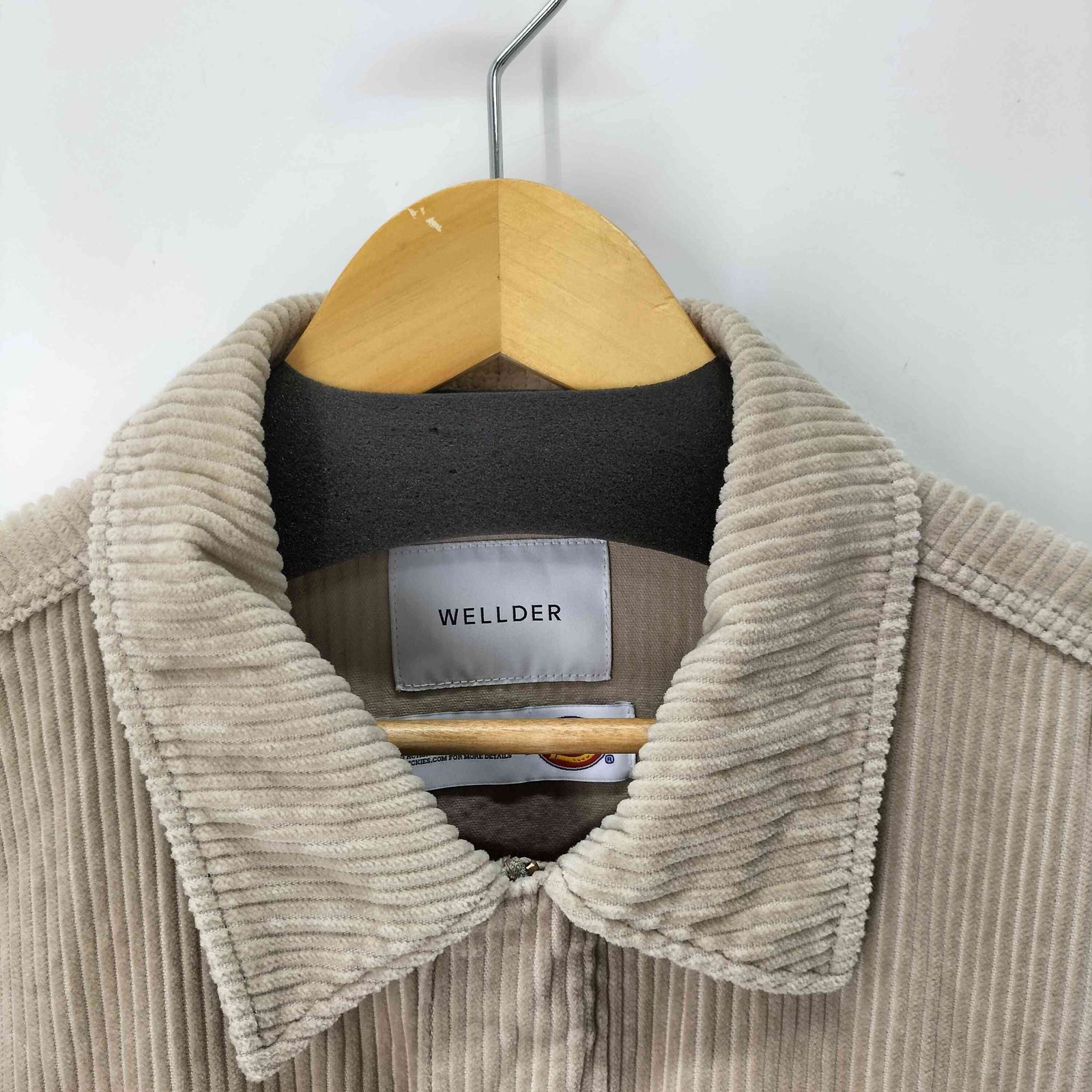 061011 WELLDER ジップ ジャケット 4 コーデュロイ ウェルダー ウェルダー WELLDER Re.Eisenhower Jacket 太畝コーデュロイ