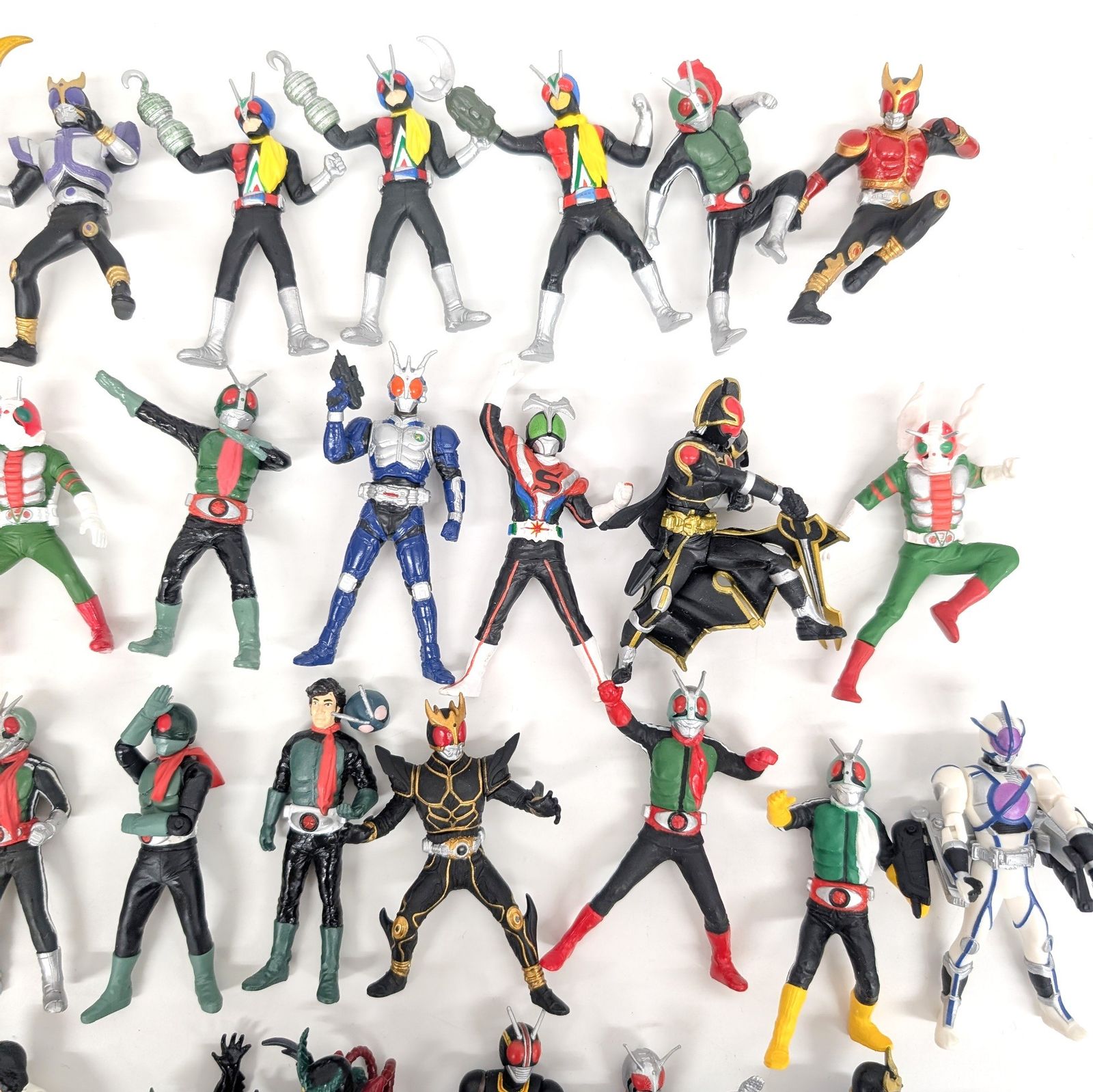 当時物 仮面ライダーHG フィギュア 約60体 現状品 激レア - メルカリ