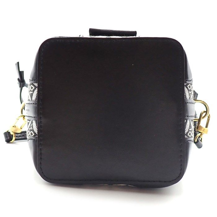 ルイ・ヴィトン Louis Vuitton ショルダーバッグ ノエ パース SINCE 1854 M69973 ブラック モノグラム ジャガード レザー 【中古】 ルイヴィトン/ショルダーバッグ/ノエパース/グレー/「SINCE 1854」の