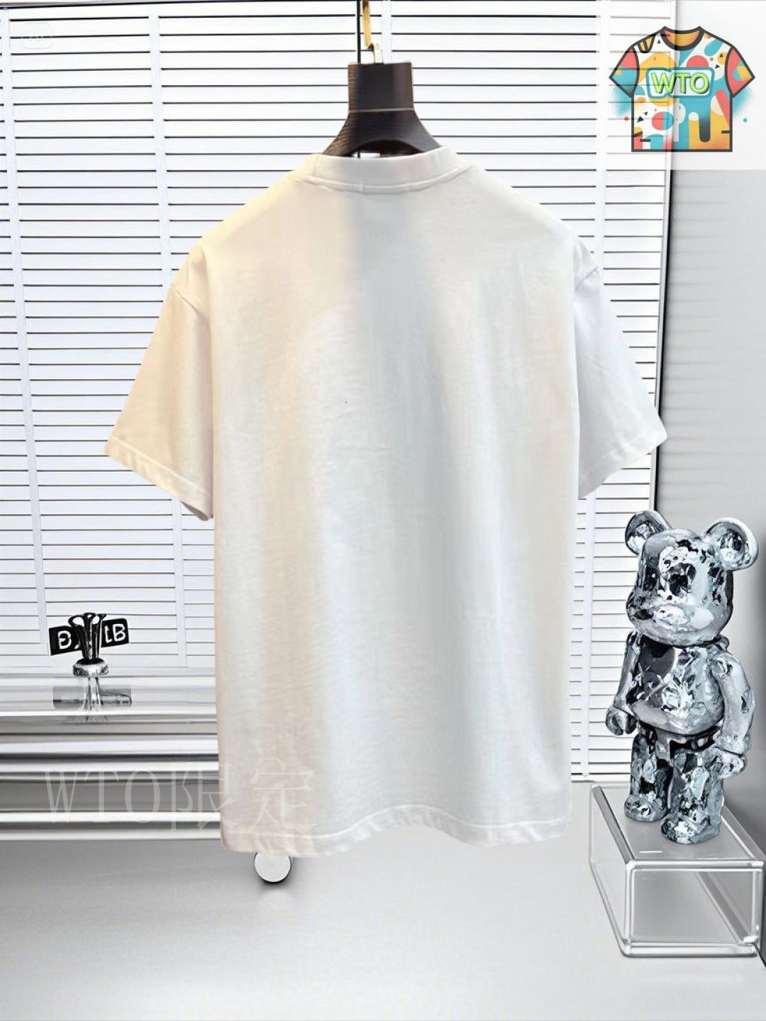 ポケットにロゴ入り！〈FENDI〉ジャージーTシャツ forksy.】スプレー加工ロゴ刺繍オーバーサイズロンT forksy