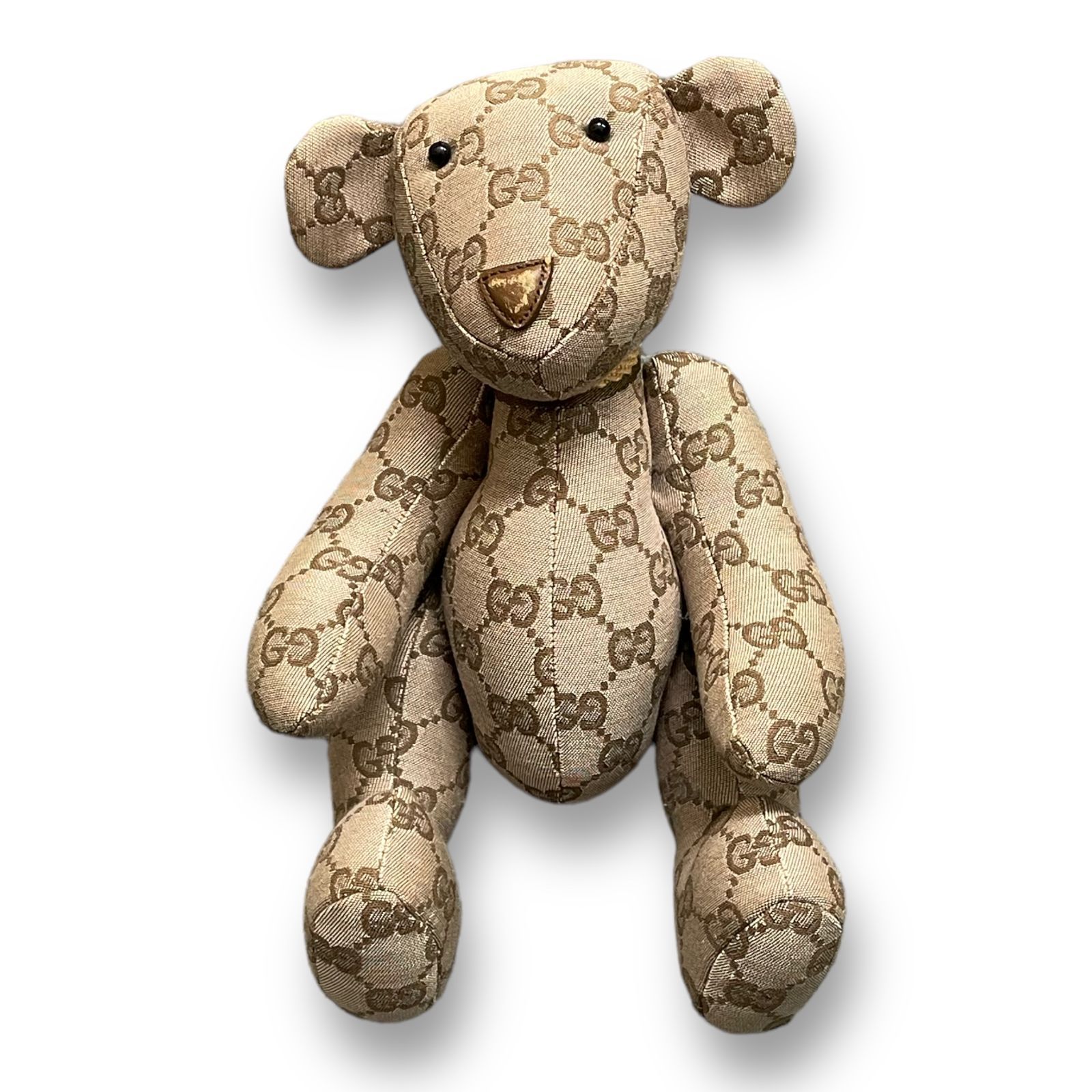 GUCCI  ぬいぐるみ GUCCI グッチ テディベア 人形 ぬいぐるみ 57619A - メルカリ