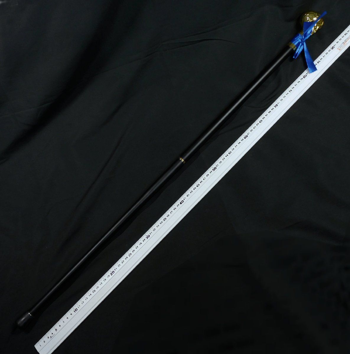 ◇ゴールド スカルヘッド ステッキ◇スチームパンク◇93cm◇仕込み杖