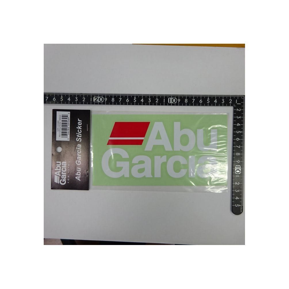 アブ ステッカー Abu カッティングステッカー Abu Garcia 160mm 赤 x 白 1枚入 1555881 - メルカリ