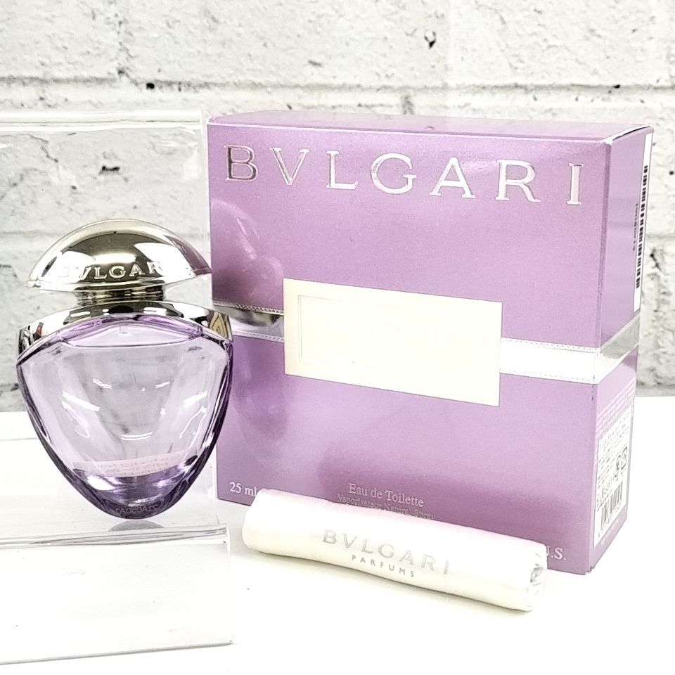 新品未開封　BVLGARI オムニア アメジスト 25ml BVLGARI ブルガリ オムニア アメジスト ジュエルチャーム EDT SP