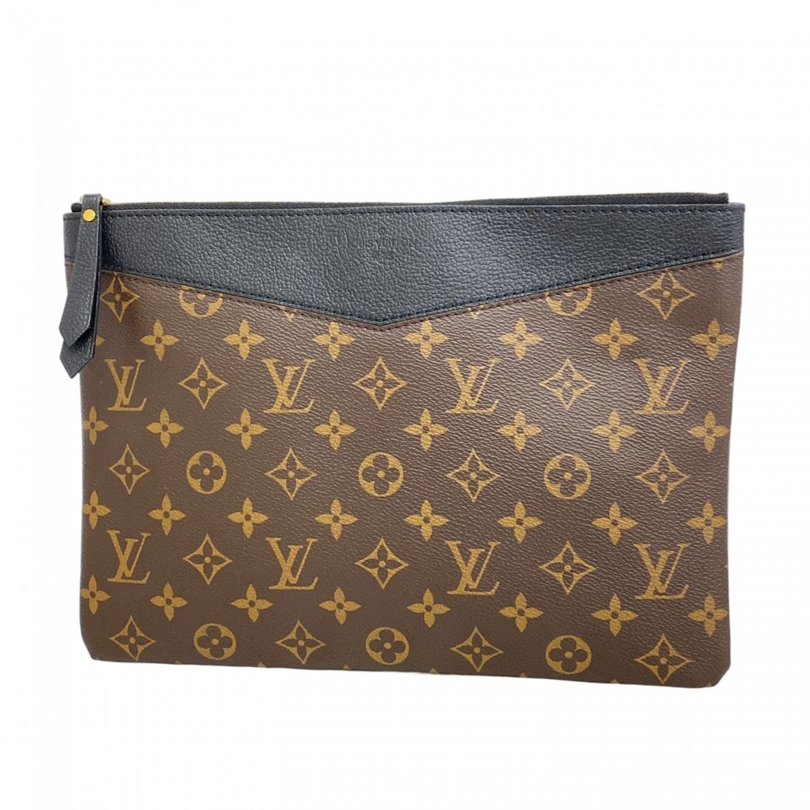 LOUIS VUITTON ルイヴィトン バケット用ポーチ モノグラム ブラウン ルイ・ヴィトン(Louis Vuitton) ルイ・ヴィトン クラッチバッグ
