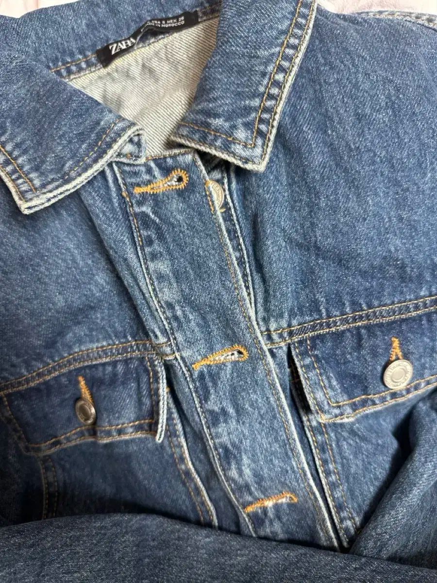 ザラ ミニデニムワンピース