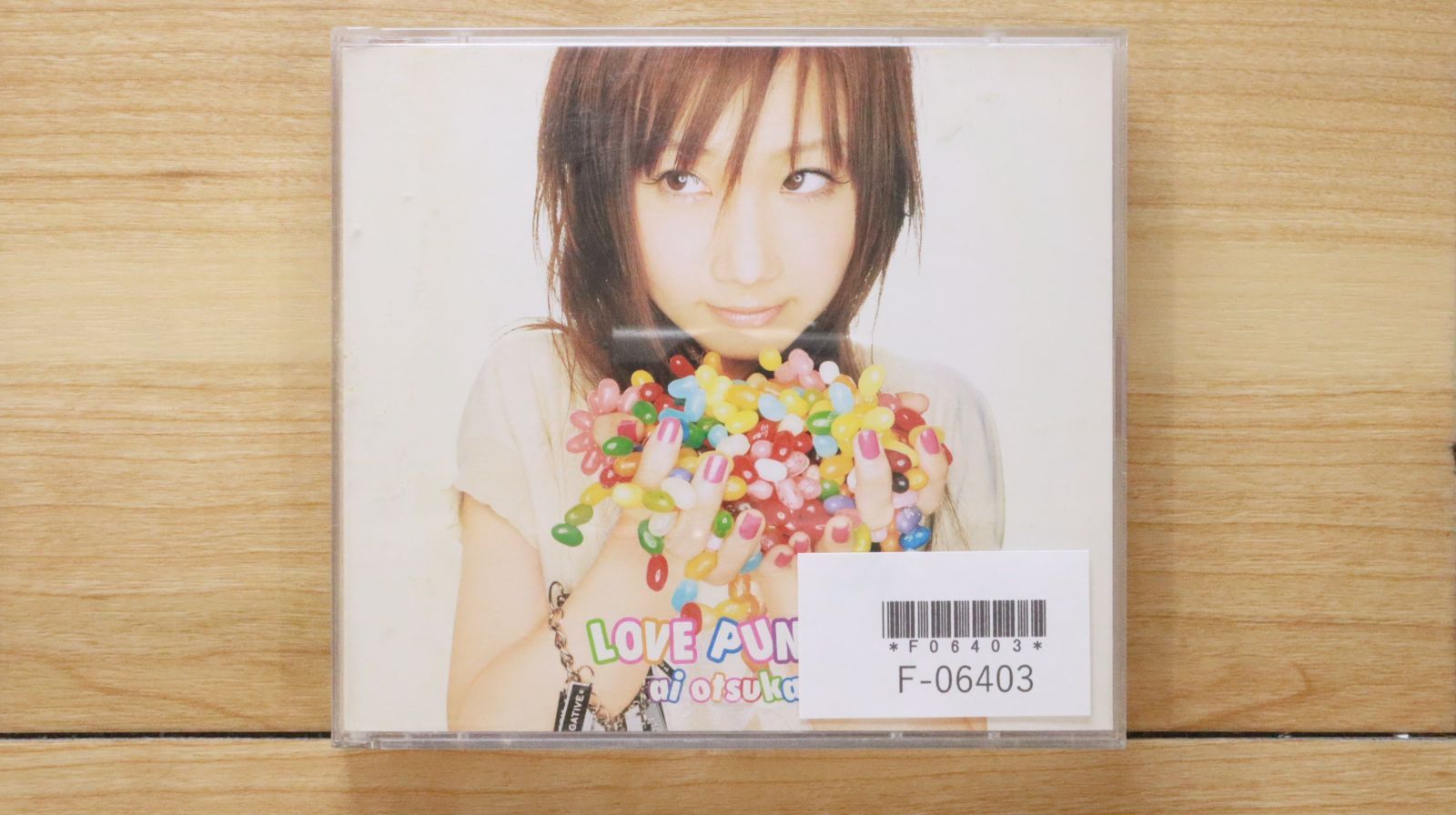 大塚愛 B PASS 特典付 国内盤CD☆大塚愛/Ai Otsuka□ LOVE PUNCH (DVD付) (CCCD