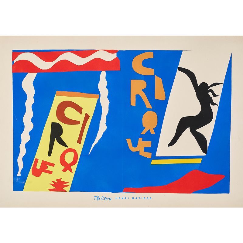 A4サイズ マティス ポスター ル・シルク サーカス アンリ